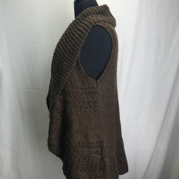 a.n.a. New Approach Brown Sweater Vest Size Large - Picture 2 of 4